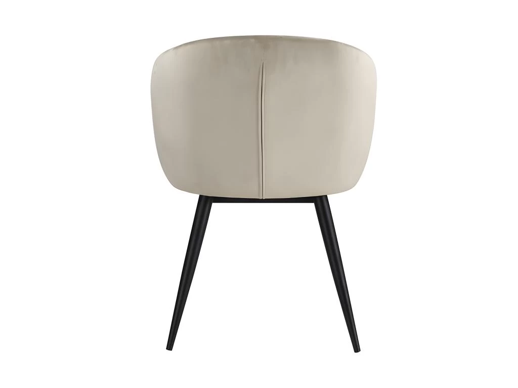 Lot De 2 Chaises VADIM De Pascal MORABITO - Velours Et Métal - Beige 7 Lot De 2 Chaises VADIM De Pascal MORABITO - Velours Et Métal - Beige – Image 5