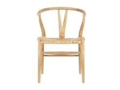 Lot De 6 Chaises En Teck Et Paille - Coloris : Naturel - POGIANA -Magasin de meubles de restaurant chaise 5565939