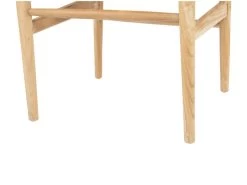 Lot De 6 Chaises En Teck Et Paille - Coloris : Naturel - POGIANA -Magasin de meubles de restaurant chaise 5565971