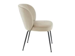 Lot De 6 Chaises En Velours Et Métal - Beige - POLPONA De Pascal MORABITO 11 Lot De 6 Chaises En Velours Et Métal - Beige - POLPONA De Pascal MORABITO -Magasin de meubles de restaurant chaise 6840245