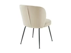 Lot De 6 Chaises En Velours Et Métal - Beige - POLPONA De Pascal MORABITO 13 Lot De 6 Chaises En Velours Et Métal - Beige - POLPONA De Pascal MORABITO -Magasin de meubles de restaurant chaise 6840259