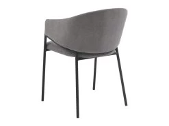 Lot De 2 Chaises Avec Accoudoirs En Tissu Et Métal - Gris - ORDIDA De Pascal MORABITO 12 Lot De 2 Chaises Avec Accoudoirs En Tissu Et Métal - Gris - ORDIDA De Pascal MORABITO -Magasin de meubles de restaurant chaise 6945231