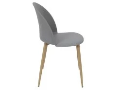 MADDY - Lot De 2 Chaises Scandinaves Grises -Magasin de meubles de restaurant chaise 8936483