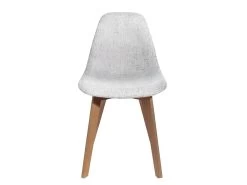 STYGN - Lot De 6 Chaises Avec Maille Grise -Magasin de meubles de restaurant chaise 8936685