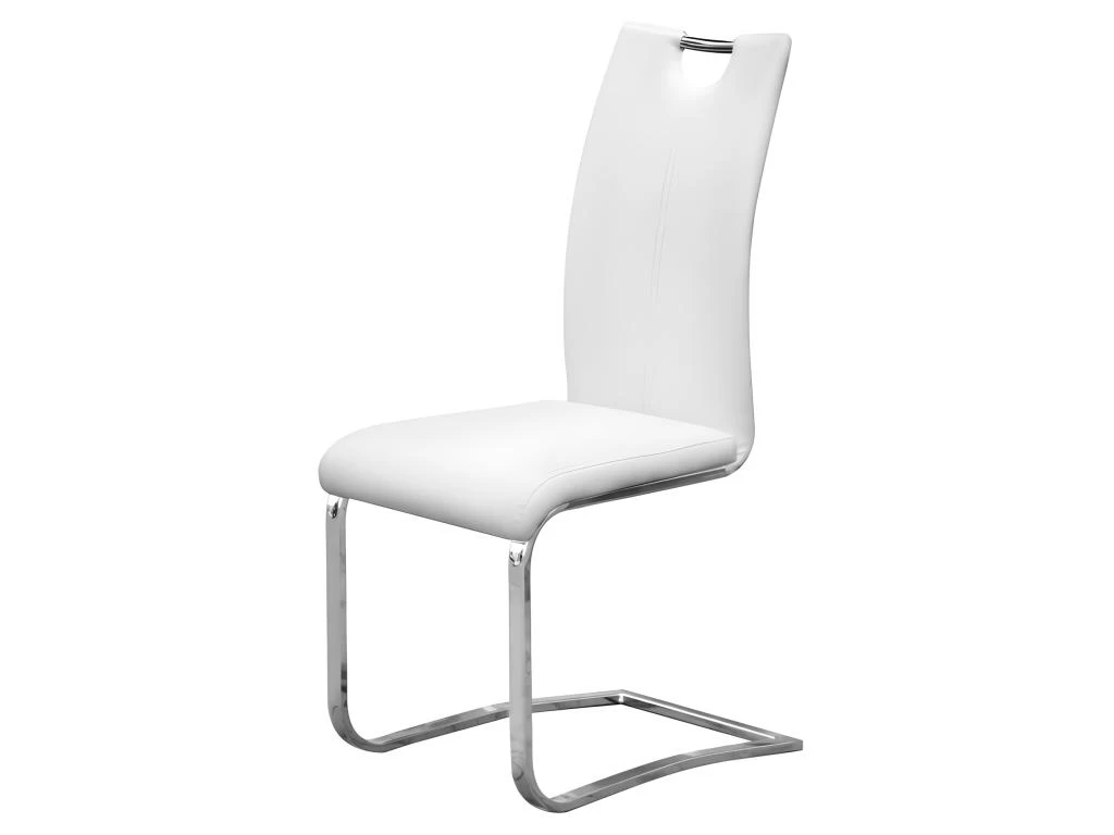 Chaises X2 Design SOFI Coloris Blanc Pour Votre Salle à Manger - Lot De 2 3 Chaises X2 Design SOFI Coloris Blanc Pour Votre Salle à Manger - Lot De 2