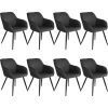 Lot De 8 Chaises Pieds Noir Siège De Salon Cuisine Salle à Manger Design élégant Anthracite 08_0000033 1 Lot De 8 Chaises Pieds Noir Siège De Salon Cuisine Salle à Manger Design élégant Anthracite 08_0000033 -Magasin de meubles de restaurant chaise 8938481