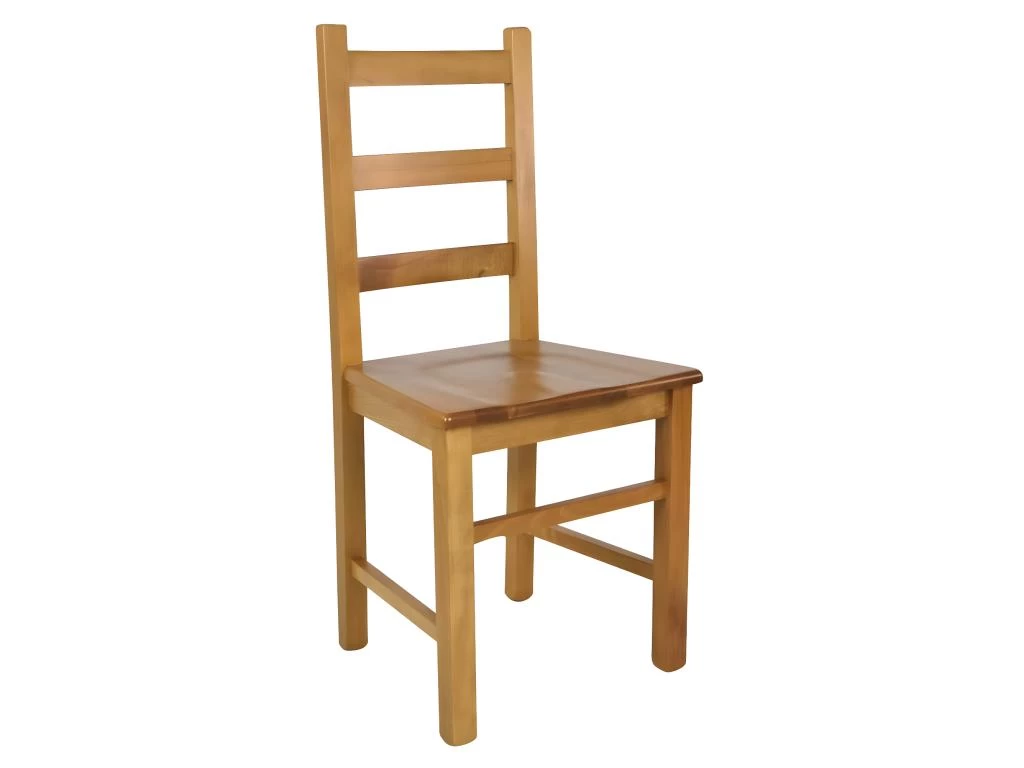 ORTA - Lot De 2 Chaises Teinté Chêne Et Assises En Bois 5 ORTA - Lot De 2 Chaises Teinté Chêne Et Assises En Bois – Image 3