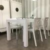 Lot De 6 Chaises De Table-salle à Manger - Cuisine - Interieur/exterieur En Résine Coloris Blanc - Longueur 48 X Profondeur 54 X Hauteur 81 Cm 1 Lot De 6 Chaises De Table-salle à Manger - Cuisine - Interieur/exterieur En Résine Coloris Blanc - Longueur 48 X Profondeur 54 X Hauteur 81 Cm -Magasin de meubles de restaurant chaise 9180399