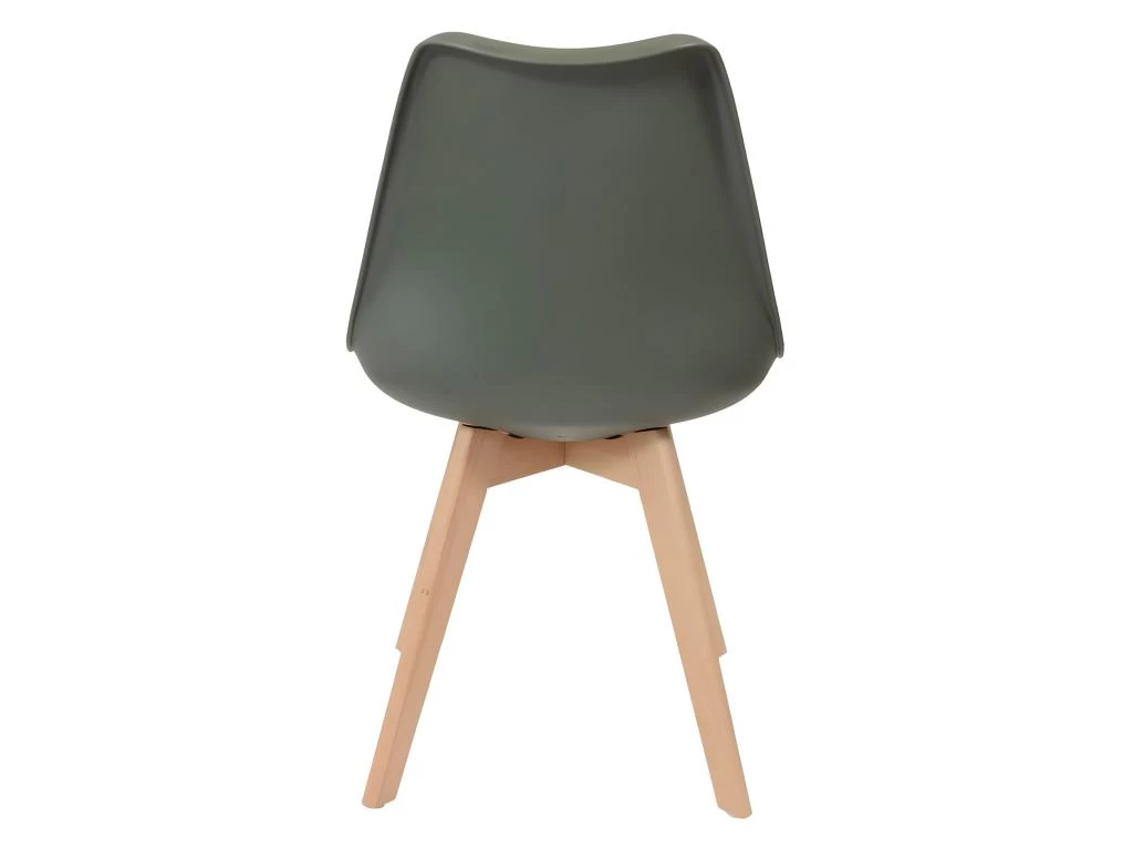 MEDALINE - Lot De 6 Chaises Scandinaves Kaki 7 MEDALINE - Lot De 6 Chaises Scandinaves Kaki – Image 5