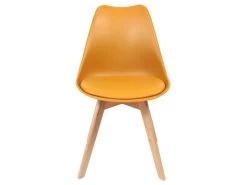 MEDALINE - Lot De 6 Chaises Scandinaves Jaunes 10 MEDALINE - Lot De 6 Chaises Scandinaves Jaunes -Magasin de meubles de restaurant chaise 9243685