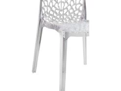 Lot 4 Chaises Ajourées Empilables Transparentes - GRUYER 8 Lot 4 Chaises Ajourées Empilables Transparentes - GRUYER -Magasin de meubles de restaurant chaise 9245559
