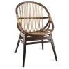 Fauteuil En Bois De mindi et Rotin