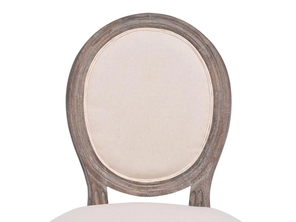 Lot De Deux Chaises De Salle à Manger 2 Pièces Lin 1902118 6 Lot De Deux Chaises De Salle à Manger 2 Pièces Lin 1902118 – Image 4