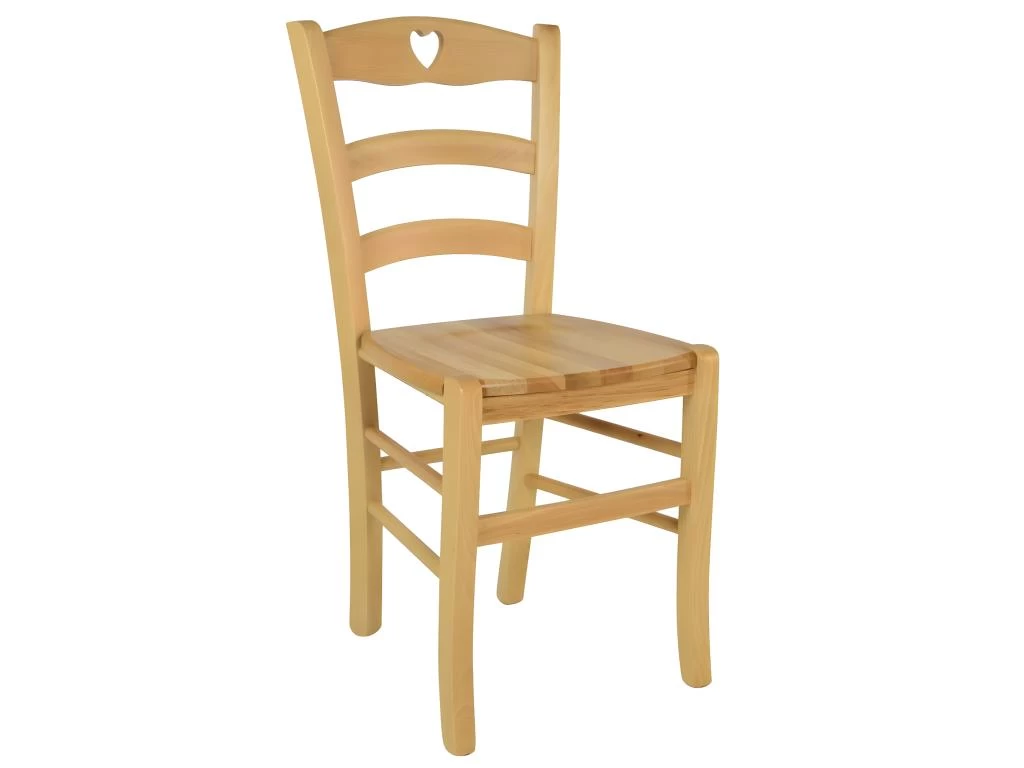 NAPLES - Lot De 4 Chaises Naturelles Et Assises En Bois 4 NAPLES - Lot De 4 Chaises Naturelles Et Assises En Bois – Image 2