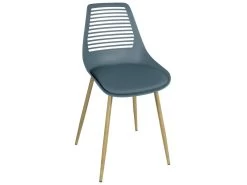 Lot De 2 Chaises De Cuisine Retro (bleu) GEOS 9 Lot De 2 Chaises De Cuisine Retro (bleu) GEOS -Magasin de meubles de restaurant chaise 9524647