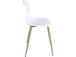 Lot De 2 Chaises De Cuisine Design YENI (blanc) -Magasin de meubles de restaurant chaise 9525307