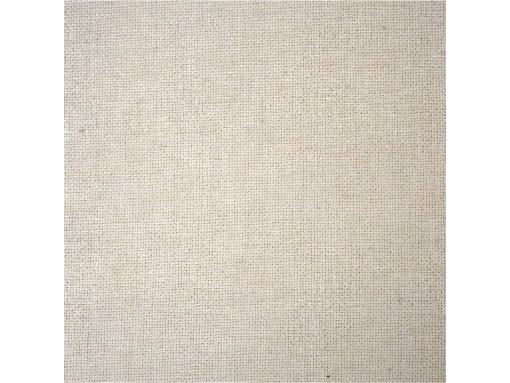 Chaise De Table Beige Lin Et Pieds En Bois D'Hévéa 6 Chaise De Table Beige Lin Et Pieds En Bois D'Hévéa – Image 4