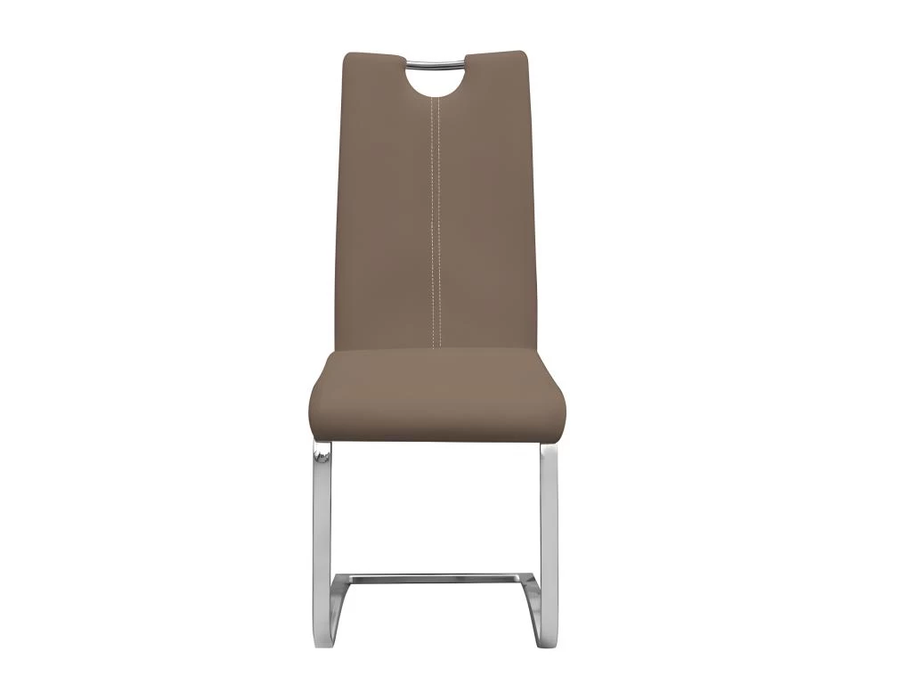 Chaises X2 Design SOFI Coloris Cappuccino Pour Votre Salle à Manger - Lot De 2 3 Chaises X2 Design SOFI Coloris Cappuccino Pour Votre Salle à Manger - Lot De 2