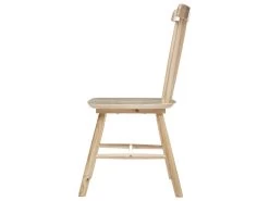 Chaise De Table En Bois D'Hévéa H 87 Cm -Magasin de meubles de restaurant chaise 9532073