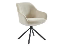 Lot De 2 Chaises Avec Accoudoirs En Tissu Et Métal - Beige - MADIALI De Pascal MORABITO 13 Lot De 2 Chaises Avec Accoudoirs En Tissu Et Métal - Beige - MADIALI De Pascal MORABITO -Magasin de meubles de restaurant chaise 9587805