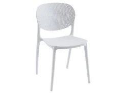 Lot De 6 Chaises Empilables En Polypropylène - Blanc - CARETANE 15 Lot De 6 Chaises Empilables En Polypropylène - Blanc - CARETANE -Magasin de meubles de restaurant chaise 9814889
