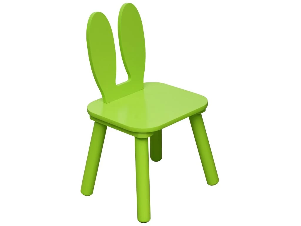 Ensemble De Table Et 2 Chaises Pour Enfants En Bois Verte 7 Ensemble De Table Et 2 Chaises Pour Enfants En Bois Verte – Image 5