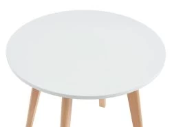 Ensemble Table Enfant LOULOUNE + 2 Chaises POUPINETTE - Blanc -Magasin de meubles de restaurant ensemble table et chaise 17824529