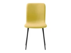 HANOI - Ensemble Table Rectangle 120 Effet Bois + 4 Chaises Jaunes -Magasin de meubles de restaurant ensemble table et chaise 9306327