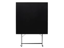 MALAM - Ensemble Table Repas Carrée Pliante + 2 Chaises Pliantes Noires 10 MALAM - Ensemble Table Repas Carrée Pliante + 2 Chaises Pliantes Noires -Magasin de meubles de restaurant ensemble table et chaise 9902809