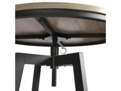 STARK - Ensemble Table Mange-Debout Et 2 Tabourets Réglables -Magasin de meubles de restaurant ensemble table et chaise 9902819