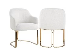 Fauteuil Hadley Bouclé CHR 15 Fauteuil Hadley Bouclé CHR -Magasin de meubles de restaurant fauteuil 15173133