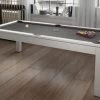 Table Transformable Blanche - Billard & Ping-pong - L182 X L102 X H80 Cm - HENK -Magasin de meubles de restaurant jeux interieur 18635889