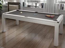 Table Transformable Blanche - Billard & Ping-pong - L182 X L102 X H80 Cm - HENK