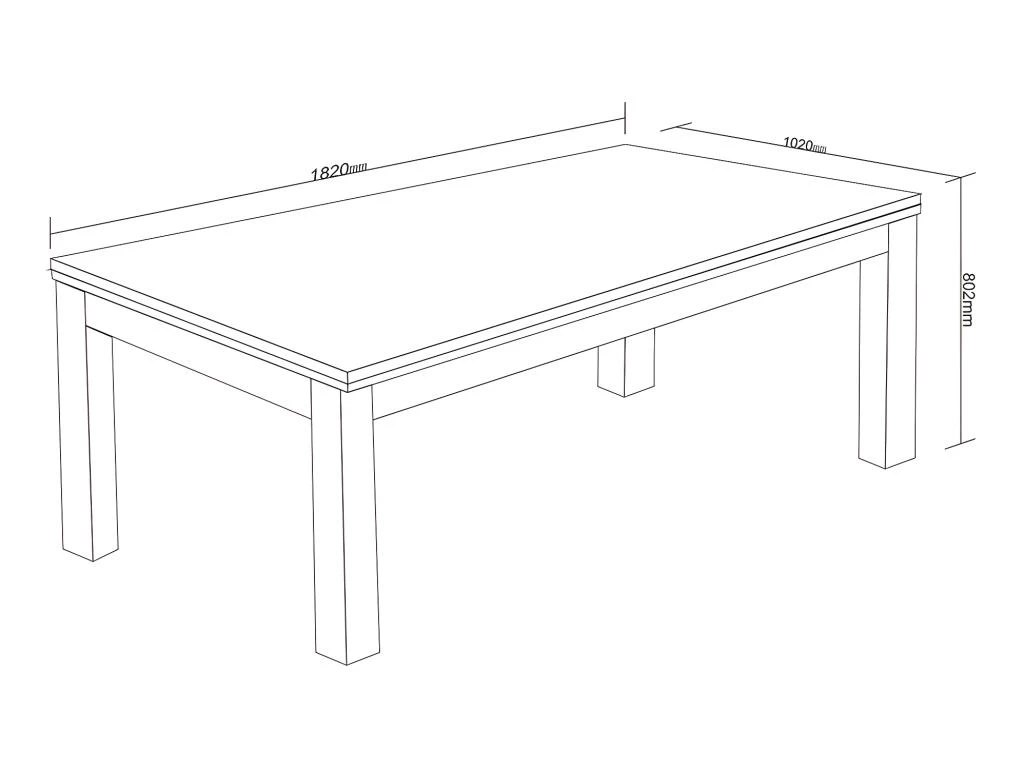Table Transformable Blanche - Billard & Ping-pong - L182 X L102 X H80 Cm - HENK 14 Table Transformable Blanche - Billard & Ping-pong - L182 X L102 X H80 Cm - HENK – Image 12