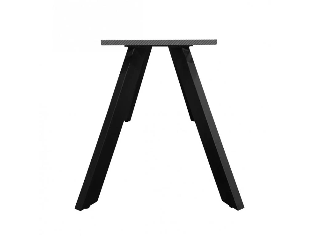 4 Pieds De Table De Repas Inclinés En Métal Noir H.65 Cm - 08 6 4 Pieds De Table De Repas Inclinés En Métal Noir H.65 Cm - 08 – Image 4