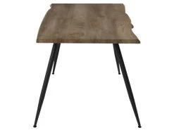 POYTA - Table Repas Piètement Métal Noir Et Plateau Bois 7 POYTA - Table Repas Piètement Métal Noir Et Plateau Bois -Magasin de meubles de restaurant table a manger 10032343