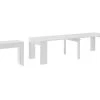 Table Console Extensible Avec Rallonges, Jusqu'a 300 Cm, Blanc Mat. 1 Table Console Extensible Avec Rallonges, Jusqu'a 300 Cm, Blanc Mat. -Magasin de meubles de restaurant table a manger 10035961