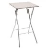 Table De Bar Pliante En Métal Coloris Taupe - L.60 X L.60 X H.103 Cm 1 Table De Bar Pliante En Métal Coloris Taupe - L.60 X L.60 X H.103 Cm -Magasin de meubles de restaurant table a manger 10036245