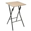 Table De Bar Pliante En Métal Coloris Naturel - L.60 X L.60 X H.103 Cm 1 Table De Bar Pliante En Métal Coloris Naturel - L.60 X L.60 X H.103 Cm -Magasin de meubles de restaurant table a manger 10036417