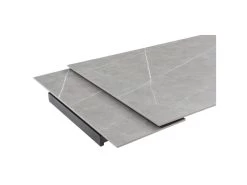 Table Extensible 160/240 Cm Céramique Gris Marbré Pied Luge - ARIZONA 02 9 Table Extensible 160/240 Cm Céramique Gris Marbré Pied Luge - ARIZONA 02 -Magasin de meubles de restaurant table a manger 10233855