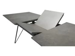 Table Extensible 180 à 230 Cm Gris Anthracite En Céramique - ONYX -Magasin de meubles de restaurant table a manger 10233895