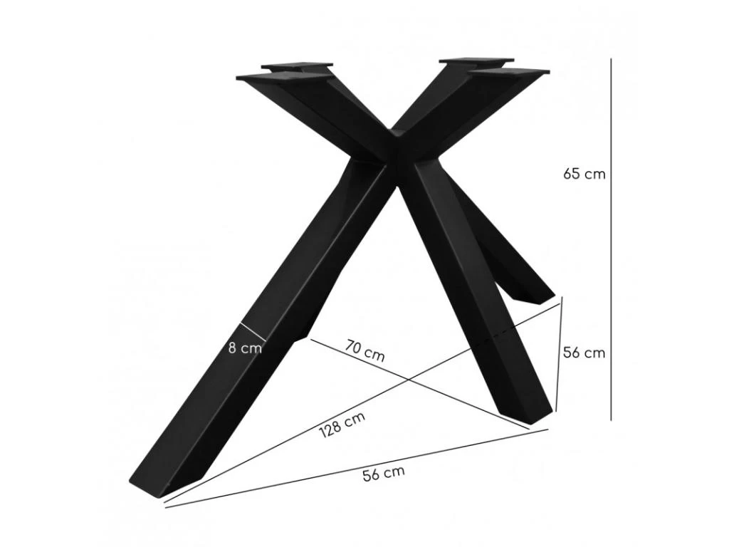 Table Extensible 160/240 Cm Céramique Blanc Pied Croix - OREGON 04 7 Table Extensible 160/240 Cm Céramique Blanc Pied Croix - OREGON 04 – Image 5