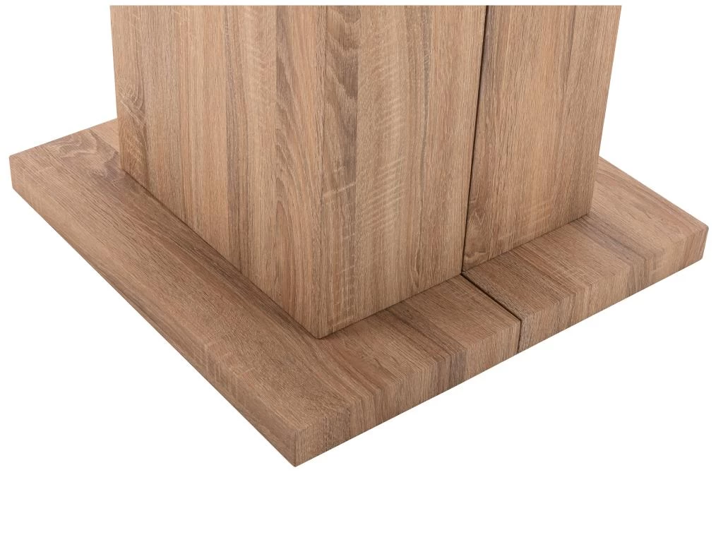 Table à Manger Extensible 4 à 10 Couverts En MDF - Naturel - MIROSLAV 9 Table à Manger Extensible 4 à 10 Couverts En MDF - Naturel - MIROSLAV – Image 7