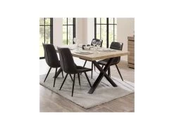 Table De Repas 170 Cm Chêne Naturel - COURTRAI