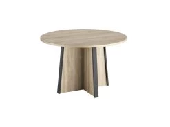 Table De Réunion Bois/Noir - HUGUES