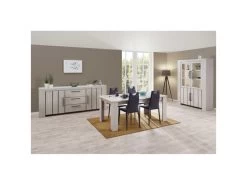 Table De Repas Rectangulaire Chêne Blanchi - LIERRE 7 Table De Repas Rectangulaire Chêne Blanchi - LIERRE -Magasin de meubles de restaurant table a manger 11139349