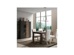 Table De Repas 180 Cm Chêne Noisette - BOLZANO -Magasin de meubles de restaurant table a manger 11139561