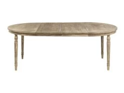 Table à Manger Avec Allonges En Bois De Manguier Brossé Helsinki