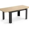 Table à Manger Extensible 160/200 Cm Craft - Naturel 2 Table à Manger Extensible 160/200 Cm Craft - Naturel -Magasin de meubles de restaurant table a manger 12305255