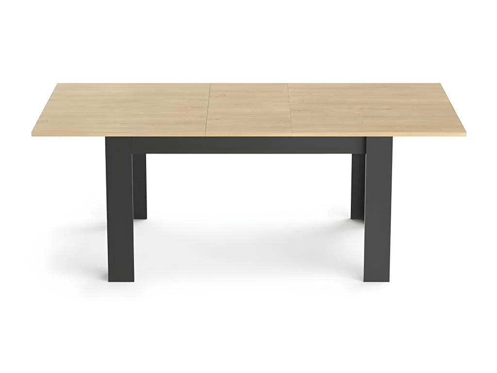 Table à Manger Extensible 160/200 Cm Craft - Naturel 4 Table à Manger Extensible 160/200 Cm Craft - Naturel – Image 2